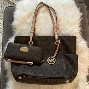 Michael Kors Tote and Wallet